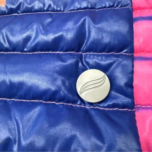 Think Royln L puffer pea coat Colorful Jacket - Picture 8 of 10